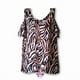 thumbnail image 1 of Polera Animal Print Xl Usado, 1 of 3