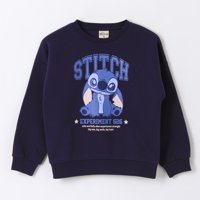 Polerón Cerrado Niña Experiment 626 Lilo Stitch Azul Disney