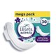 thumbnail image 1 of Almohadillas largas para maternidad Lil-Lets extra largas con alas, paquete de 30, 1 of 5