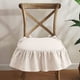 thumbnail image 2 of Xiao Hua Cojín de Silla con Borde de Hoja de Loto a Cuadros Elegante retro Relleno de Algodón Suave Cojín de Asiento Adecuado para Silla de Comedor de Cocina Del Hogar Estilo Casa de Campo 17 x 18, 2 of 4