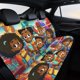 thumbnail image 4 of Super Sema-theme Car Rear Seat Covers Back Elastic Flexible Car Seat Covers Decorative Fits Most Cars 120x59x76cm, 4 of 6