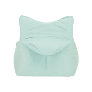 Bodevir - Pouf Potter 1C Felpa Verde Agua