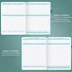 thumbnail image 5 of Cuaderno de contabilidad Clever Fox 14,8 x 21 cm Turquesa, 5 of 6