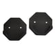 thumbnail image 4 of Soporte Adhesivo Para Barra De Cortina De Ducha Para El Armario Del Hogar Hotel Hexagon Black, 4 of 6