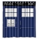 thumbnail image 1 of Cortina de ducha de Doctor Who, juego de cortina de baño con ganchos, tamaño 66 x 72 pulgadas, 1 of 3