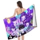 thumbnail image 4 of Omori Toalla de playa de secado rápido con diseño temático, regalo para mujeres y niñas, ideal para cumpleaños, fans, amantes de la música, uso en la playa o al aire libre, 78 × 150 cm, 4 of 6