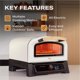 thumbnail image 3 of Horno para pizza CURRENT Modelo P 30 cm 850°F 8 modos con app, 3 of 8