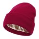 thumbnail image 1 of suxuMhao Gorros de Invierno para Gorro de Punto - Paquete de 1, Gorro Holgado, Gorro Rojo Oscuro, Gorro Tejido Cálido con Borde Rizado, Gorro de Punto Elástico, Talla Única Que Se Ajusta a la, 1 of 2