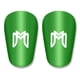 thumbnail image 1 of Mini espinilleras MediCaptain 10 x 6 cm, ligeras, verdes, 1 of 7