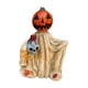 thumbnail image 2 of Capa De Cabeza De Calabaza Con Forma De Mago, Bonita Decoración De Halloween Para Recuerdo De Fiesta, Hogar, Coche, Color Amarillo, 2 of 3