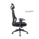 thumbnail image 5 of 2 Sillas Escritorio Oficina Ergonómica Ergotech LEVO, 5 of 7