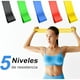 thumbnail image 3 of Ligas De Resistencia Para Ejercicio, Bandas Elásticas De Resistencia Con 5 Niveles De Resistencia, Ligas De Látex Natural Para Hombre Y Mujer, Ligas Gym Para Musculación, Yoga, Fitness, 3 of 4
