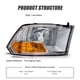 thumbnail image 4 of Conjunto de faros ADCARLIGHTS para Dodge Ram 1500 2500 3500 2009-2012, 4 of 8