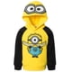 thumbnail image 1 of Sudadera Con Capucha De Polar Amarilla Para Niños Minions De Mi Villano Favorito Talla 18 20, 1 of 6