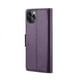 thumbnail image 3 of CaseMe tipo cartera iPhone 11 Pro con cierre magnético, RFID, tarjetero, soporte, carga inalámbrica, 3 of 5