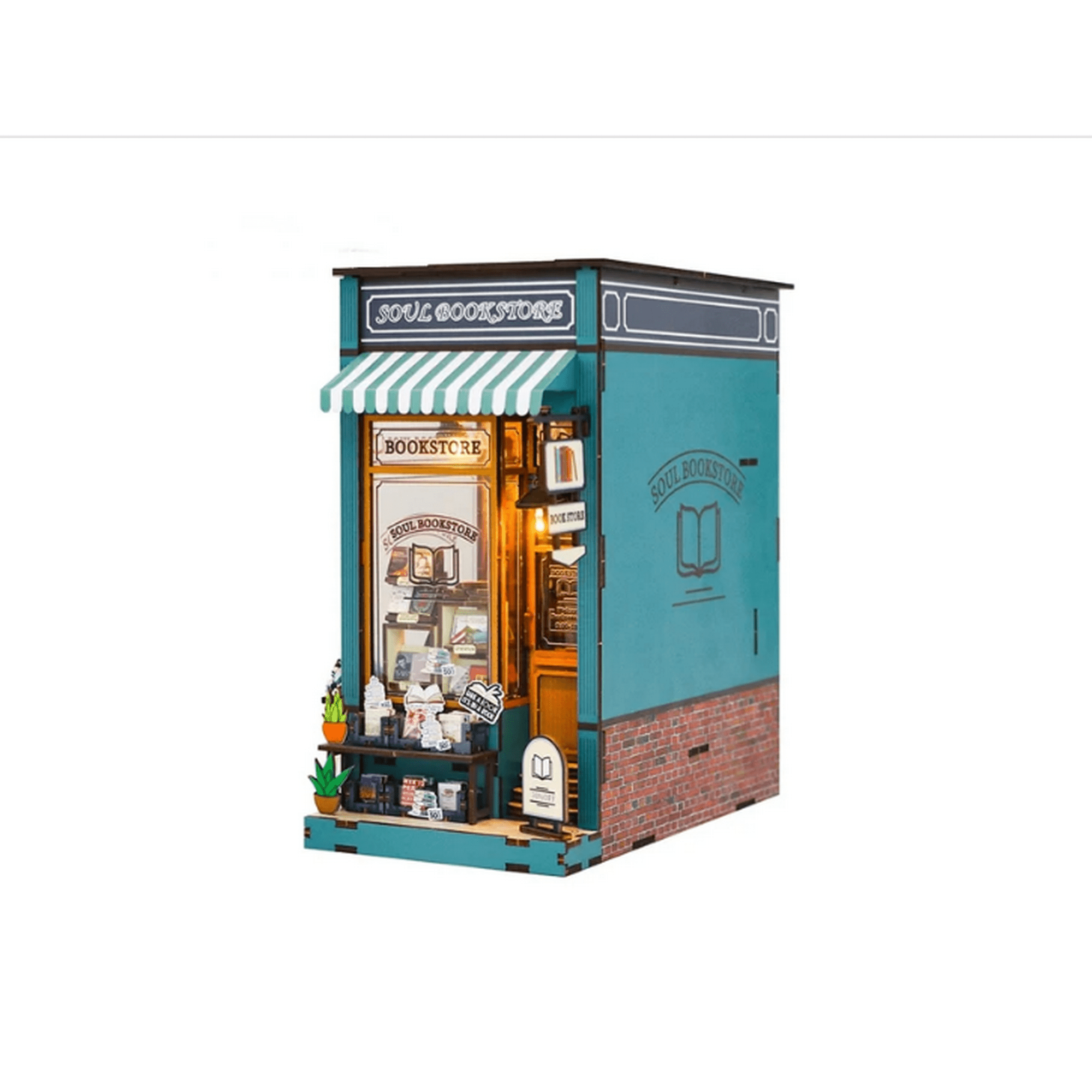 China - Libreria Del Alma - Separador De Libros Armable - Booknook M2314