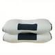 thumbnail image 1 of 1pc Knitted Cotton Thin Pillow With Cervical Neck Protection, Sleep Massage Pillow Core, Moisture Absorbing Breathable Antibacterial Household Bedding Pillow Suitable For Living Room, Bedroom, Home De, 1 of 2