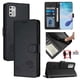 thumbnail image 5 of Funda tipo cartera FOXDOCK para Motorola MOTO G Stylus 2021 4G con soporte, ranuras, RFID, diseño de gato, 5 of 5