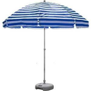 Crusec - Quitasol Sombrilla De Playa Terrazas Exterior 1.8M Con Base