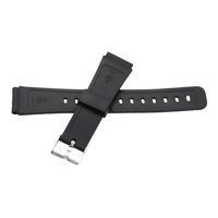 Magideal - Correa De Reloj Premium De Fácil Instalación, Resistente Al Desgaste Y Fácil De Quitar, Para Reloj De Pulsera De 18 Mm. Hebilla Plateada