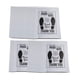 thumbnail image 5 of 50 Alfombrillas De Papel Para Coche, Almohadillas Para Los Pies Para SUV Y Camiones, Color Blanco, Estilo A, 5 of 5