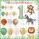 thumbnail image 2 of Decoraciones de cumpleaños con tema XULE Wild One Jungle Safari, 2 of 8