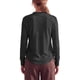 thumbnail image 3 of INSPIRE CHIC Blusas de Pana para Mujer Manga Larga Suelta Cuello en V Camisas Básicas Botón Tops Vintage Casual Oficina Salir Pullover Pequeño Negro, 3 of 6