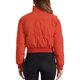 thumbnail image 3 of INSPIRE CHIC Chaqueta Acolchada Recortada para Mujer de Invierno con Cuello Alto, Abrigo Bomber Acolchado con Cremallera y Botones, Talla XL Rojo, 3 of 6