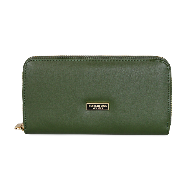 Kenneth Cole - Billetera Goldy Verde