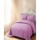 thumbnail image 3 of Cubrecama De Verano Quilt 1 5 Plazas Con Pompon Color Morado, 3 of 4