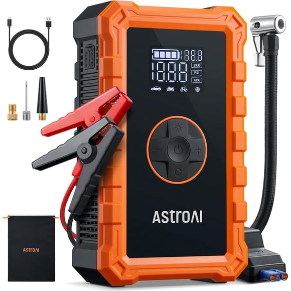Arrancador AstroAI S8 Air 3000A con Compresor 150PSI