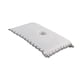 thumbnail image 2 of Cubierta de toalla de salón de salón de toalla de mesa de masaje de salón, almohadilla de cortina de la cabeza de cama de spa lavable para la almohadi blanco, 2 of 5