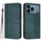 thumbnail image 1 of Funda Cartera para iphone 17 Promax Protección 360° con Ranuras para Tarjetas y Soporte Verde, 1 of 6