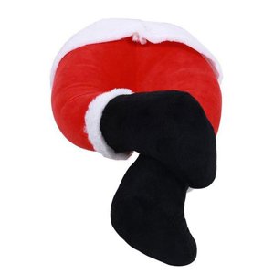 Magideal - Adornos Navideños Para Piernas De De Claus, Piernas Rellenas, Adorno Para Árbol De Navidad, Piernas De Papá Noel, Decoración Colgante Para Puerta