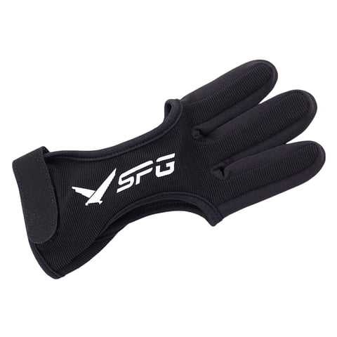 Ioensy - Guante De Tiro Con Arco De 3 Dedos, Compuesto De Protección, Arco Recurvo, Equipo De Caza, Protector M