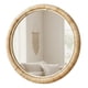 thumbnail image 2 of Espejo Pared Decorativo Circular Textura Mimbre Adorno Jhn, 2 of 3