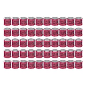 Ioensy - 50X 2024 Anillos Para Patas De Paloma, Bandas Para Pies De Pájaro Para Canario Bantam Finch