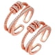 thumbnail image 1 of Anillos antiansiedad unisex ajustables, apilables y giratorios para la ansiedad., 1 of 5