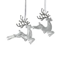 Magideal - 2 Colgantes De Acrílico Para De Navidad, Decoración Navideña, Adorno Colgante Reutilizable Para De Navidad Para Decoración De Año Nuevo,