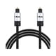 thumbnail image 1 of Cable De Audio Optico Digital Toslink Con Conectores Dorados, 1 of 3