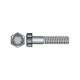 thumbnail image 2 of Tornillos Hillman con tapa hexagonal, 1,3 cm x 25,4 cm, acero zincado, paquete de 25, 2 of 2