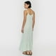 thumbnail image 2 of Vestido Mujer Largo Verde Mini Print Flores Corona, 2 of 5