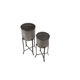 thumbnail image 5 of Set de 2 Maceteros de Hierro con Soportes de 34 cm y 79 cm, 5 of 7