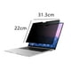 thumbnail image 2 of Protector de pantalla de privacidad, protector de pantalla magnético extraíble anti luz azul compatible con MacBook, 2 of 5