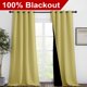 thumbnail image 2 of Cortina NICETOWN 117 cm x 244 cm Paler Yellow - Pack de 2, 2 of 8