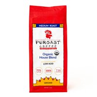Puroast Coffee - Mezcla Doméstica Orgánica Con Bajo Contenido De Ácido Coffee Puroast, 355 Ml