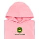 thumbnail image 3 of Sudadera de forro polar con capucha John Deere Pink 4T para niñas, 3 of 5