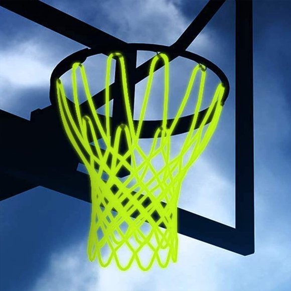 Red de baloncesto LAO XUE, lámpara nocturna luminosa de nailon para exteriores