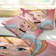 thumbnail image 4 of Princess Cartoon Series Girl 3-Pcs Bed Duvet Cover Set Microfiber Bedding Sets for Girls Kids, 4 of 5