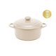thumbnail image 3 of Juego de 4 mini cazuelas KooK Cocotte 355 ml color marfil, 3 of 8
